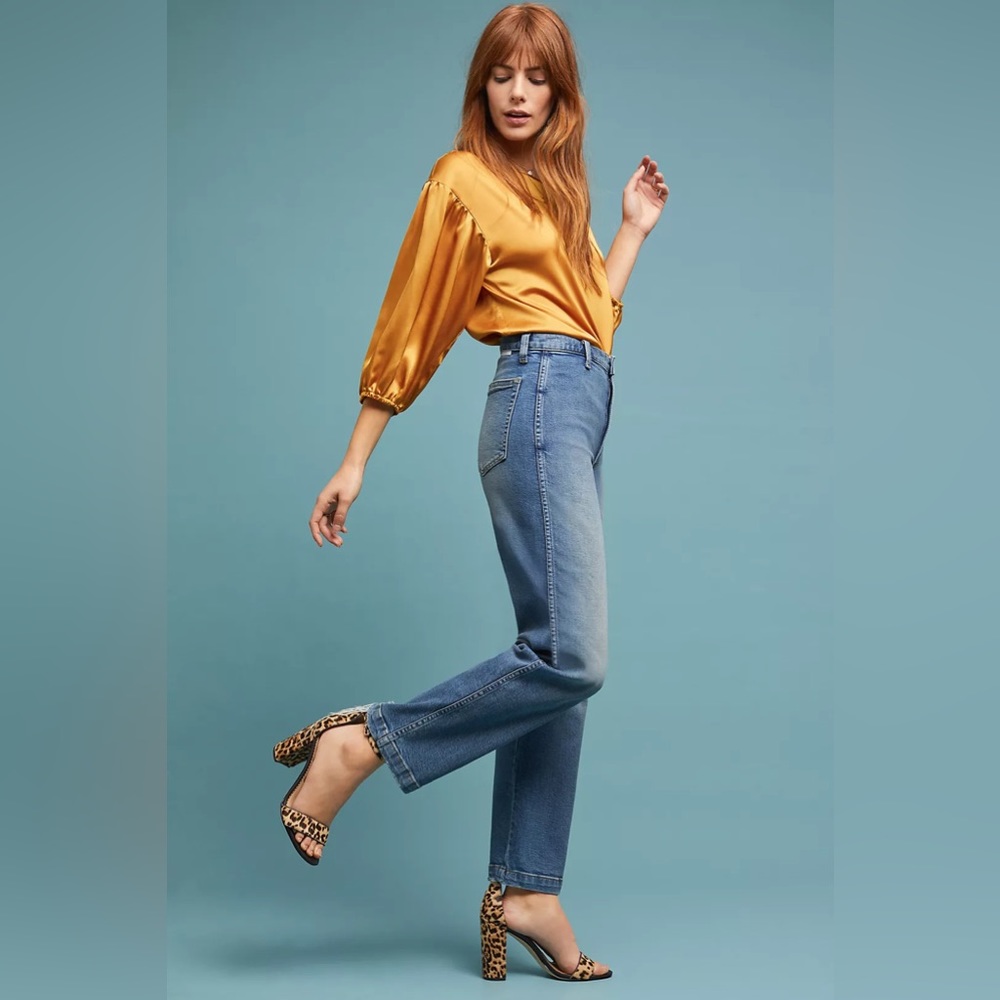 BOYISH:‎ Carter High-rise Straight Ankle Jeans